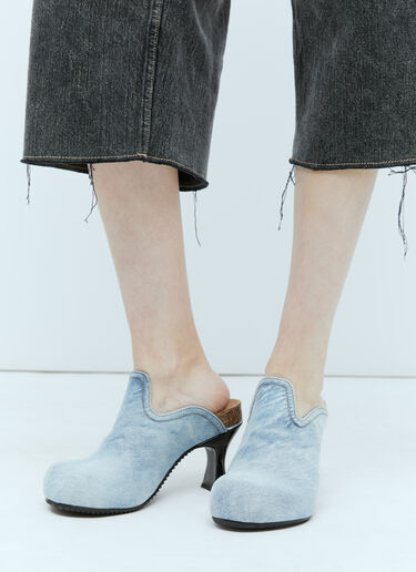 Diesel D-우드스톡 Ml W 뮬 블루 dsl0255041