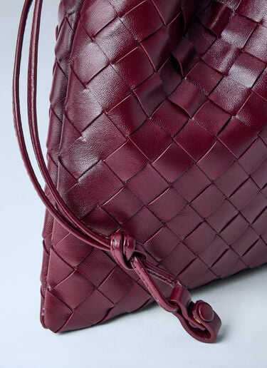 Bottega Veneta Intrecciato Leather Dustbag Burgundy bov0263027