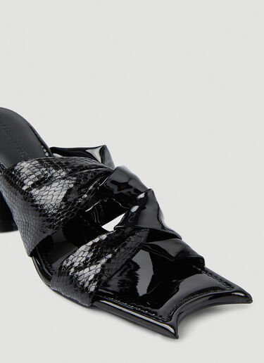 Paula Canovas del Vas Diablo Heeled Sandals Black pcd0248017