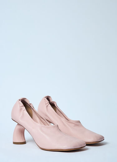 Dries Van Noten Leather Pumps Pink dvn0257001