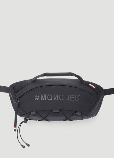 Moncler Grenoble ロゴベルトバッグ ブラック mog0251008