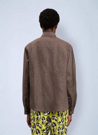 Palm Angels Classic Logo Trackshirt Brown pma0164164