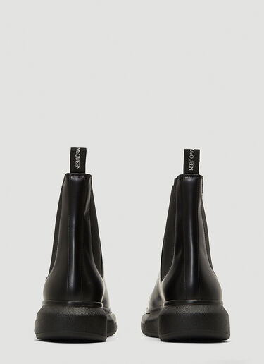 Alexander McQueen Hybrid Chelsea Boots Black amq0143012