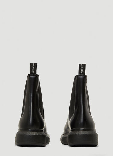Alexander McQueen Hybrid 切尔西靴 黑 amq0143012