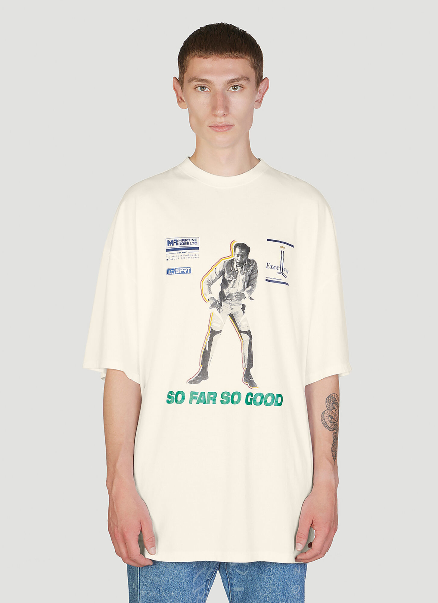 Martine Rose T-shirt In White