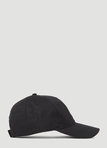 Moncler Logo Patch Baseball Hat Black mon0252028