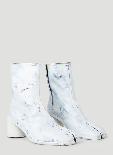 Maison Margiela Tabi 手绘踝靴 白 mla0145026