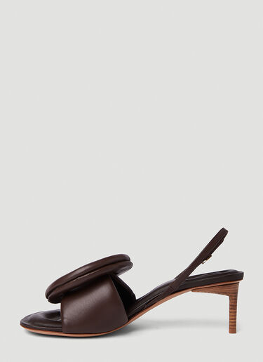 Jacquemus Les Sandales Cuscinu 高跟鞋 棕色 jac0250105