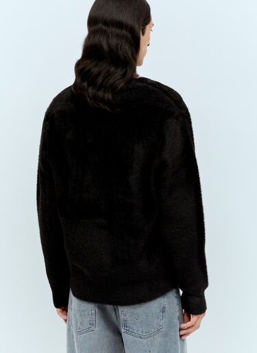 Stüssy Shaggy Cardigan Black sts0156010