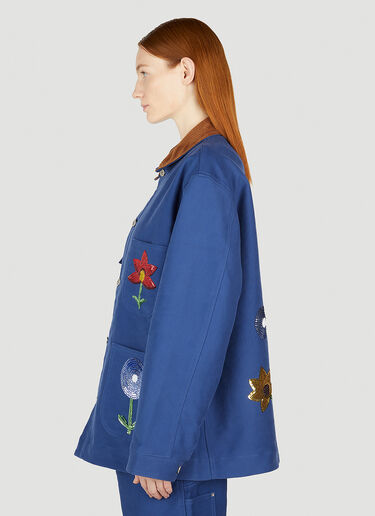 Sky High Farm Workwear 工装刺绣夹克 深蓝色 skh0352007