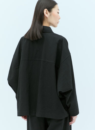 Issey Miyake Ease Wool Jacket Black ism0255010