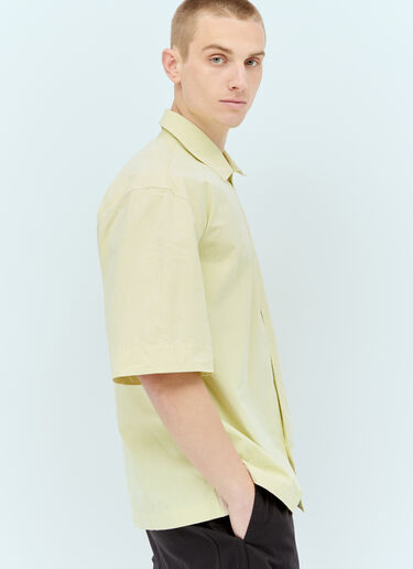 MHL by Margaret Howell Short-Sleeve Flap-Pocket Shirt Yellow mhl0156006