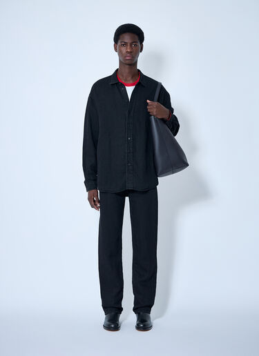 The Row Penn Shirt Black row0160006
