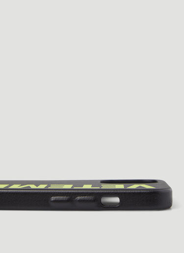 Logo iPhone 12 Pro Case Vetements Logo iPhone 12 Pro Case Black vet0146034