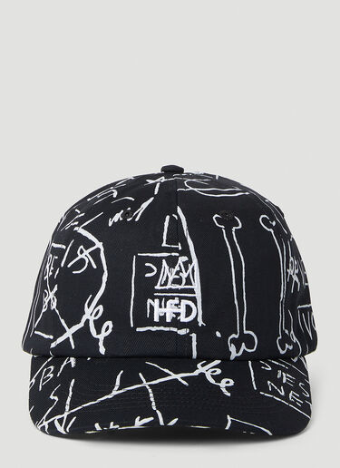 Honey Fucking Dijon Basquiat Baseball Cap Black hdj0352013