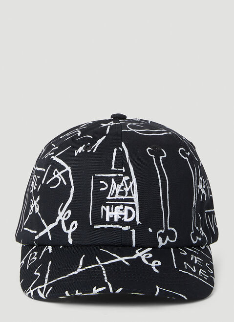 Honey Fucking Dijon Basquiat Baseball Cap Green hdj0352011