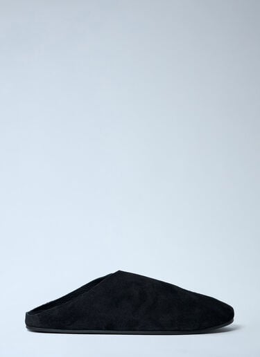 Hudson Suede Mules The Row Hudson Suede Mules Black row0162012