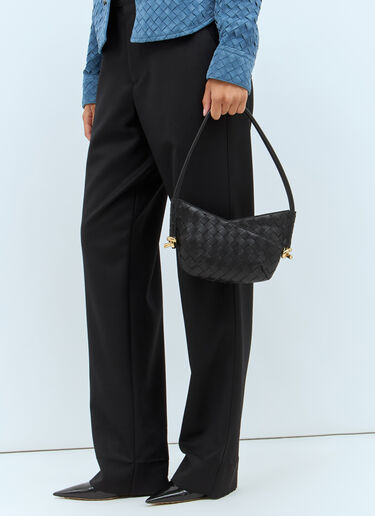 Bottega Veneta 미니 솔스티스 숄더백 블랙 bov0257061