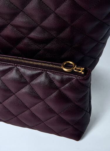 Saint Laurent Icare Medium Nappa Shoulder Bag Bordeaux sla0263054