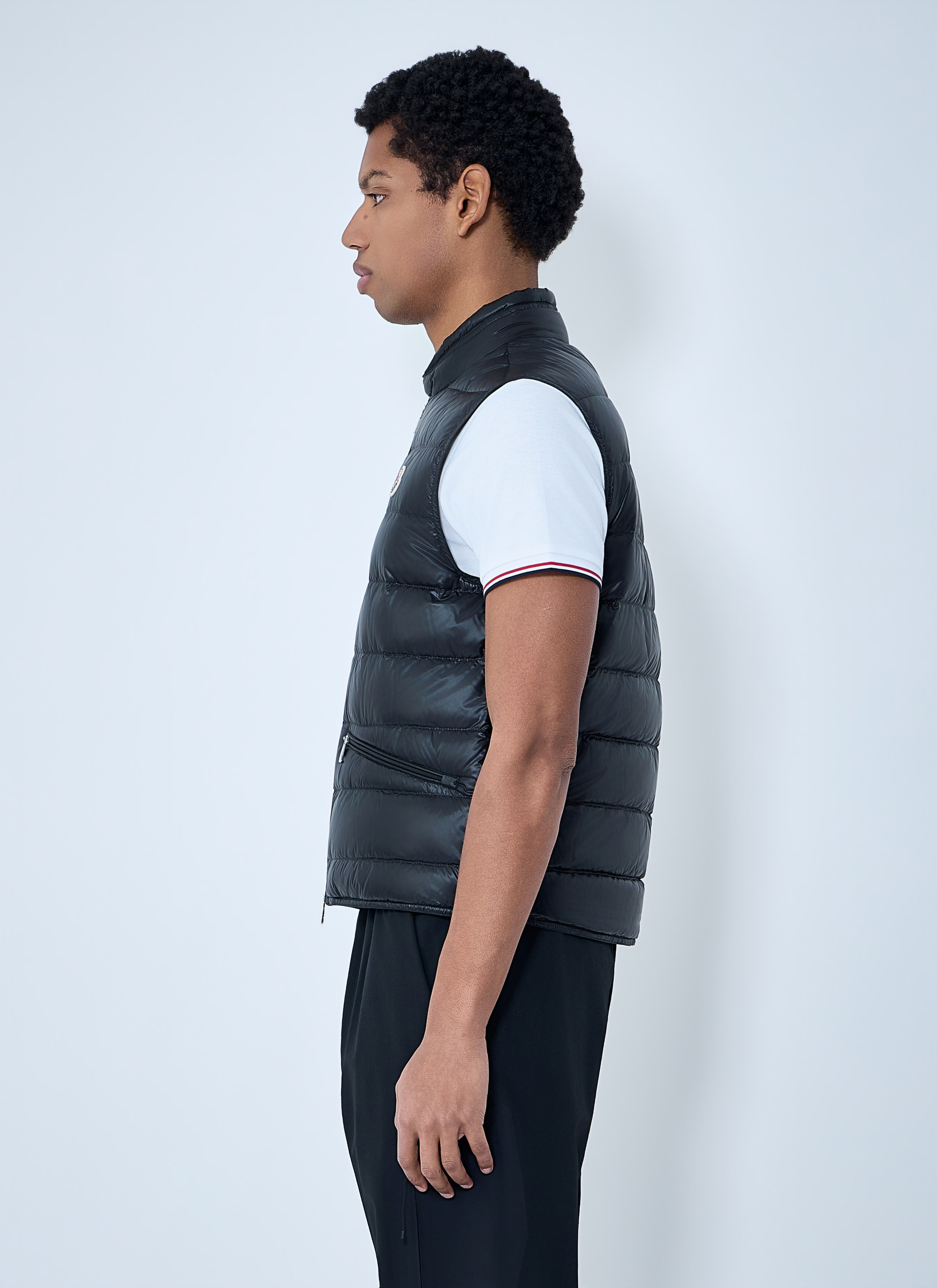 Moncler Men's' Gui Gilet in Black | LN-CC®