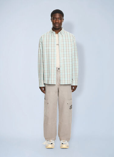 LN-CC® - Off-White: Script Gd Cot Cargo Pant - Red Off-White Script Gd Cot Cargo Pant Red ofw0164189