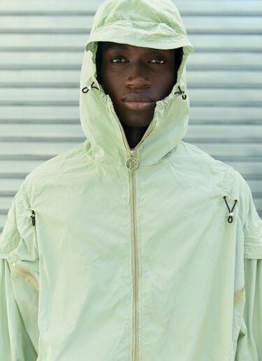 Technical Zip Up Jacket Charlie Constantinou Technical Zip Up Jacket Green cco0154008