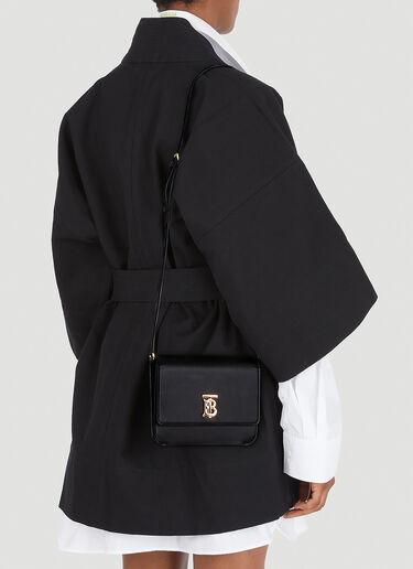 Burberry TB Square Mini Shoulder Bag Black bur0246036