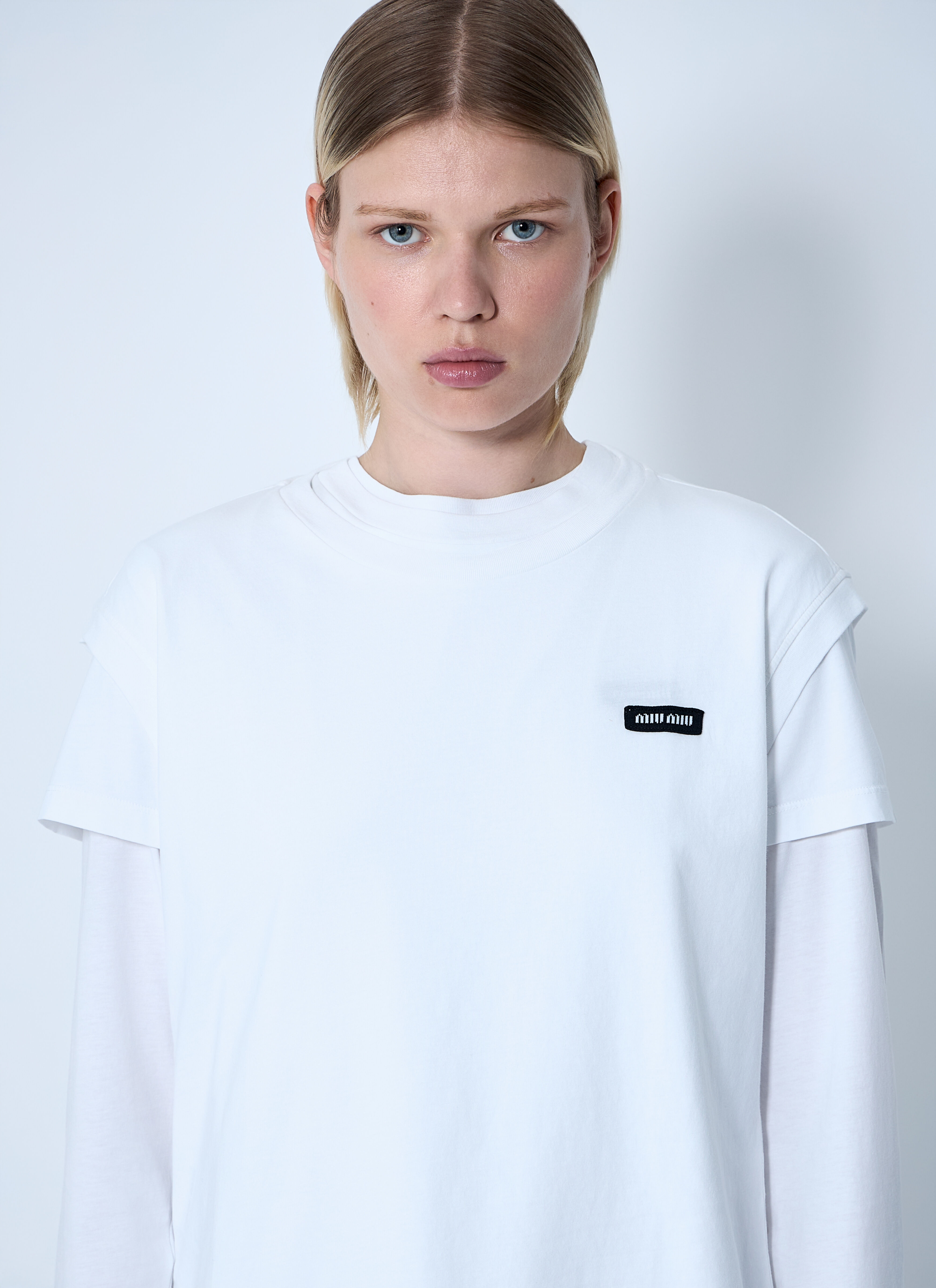 ロゴがアクセント≪Miu Miu≫ロゴモチーフTシャツ3枚セット org.jpg