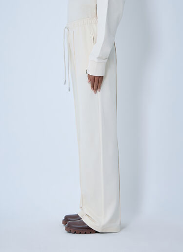 Logo Motif Track Pants Moncler Logo Motif Track Pants Cream mon0263041