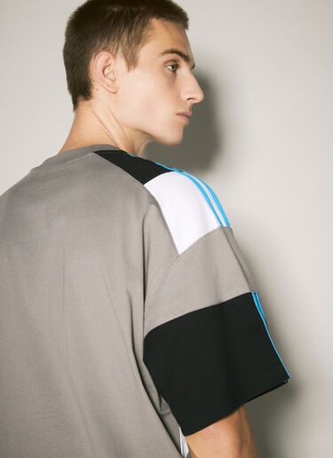 Martine Rose Oversized Panelled T-Shirt Grey mtr0358006