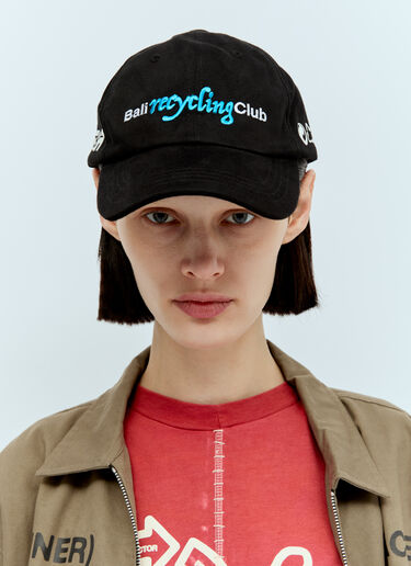 Space Available Bali Recycling Club Baseball Cap Black spa0356019