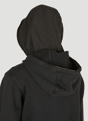 2 Moncler 1952 Logo Motif Hooded Sweatshirt Black mge0148011