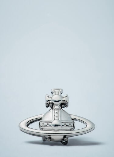 Vivienne Westwood 로렐라이 오브 스터드 이어링 실버 vvw0348027