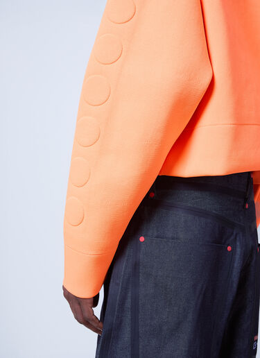 Walter Van Beirendonck x G-STAR Embossed Knit Sweater Orange wlt0160028