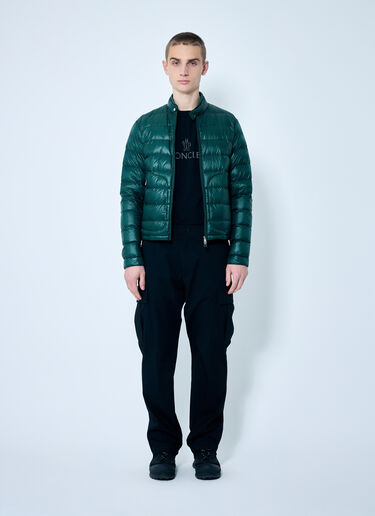 Moncler 로고 아플리케 티셔츠 블랙 mon0159039