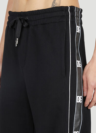 Dolce & Gabbana 로고 트랙 팬츠 Black dol0151008