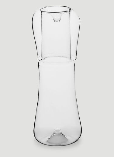 House of Today Night Bottle and Glass Set White wps0638196