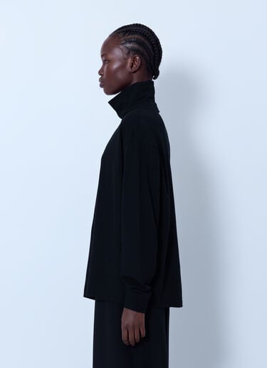 LN-CC® - The Row: Kelta Turtleneck Top - Black The Row Kelta Turtleneck Top Black row0266010
