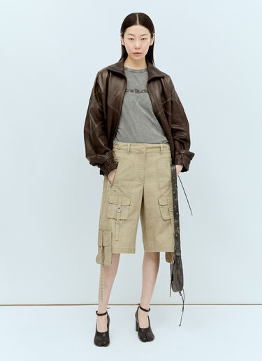 Acne Studios 工装短裤 米色 acn0256027