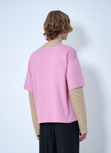 Marni Long-Sleeved T-Shirt Pink mni0164004