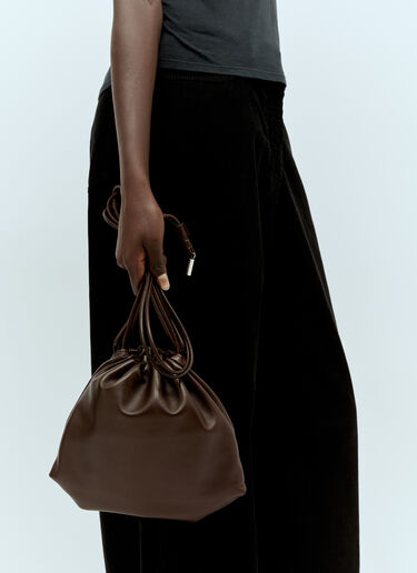 The Row Angy Shoulder Bag Brown row0256037