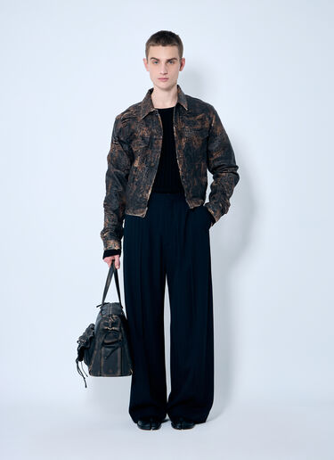 Acne Studios Pinstriped Tailored Pants Navy acn0159022