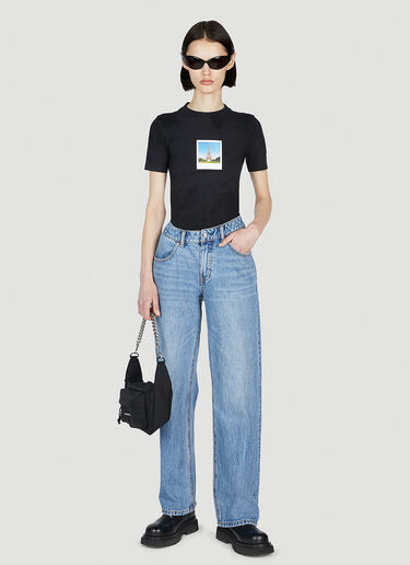 Balenciaga Polaroid T-Shirt Black bal0252038