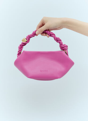 GANNI Mini Bou Handbag Pink gan0255056