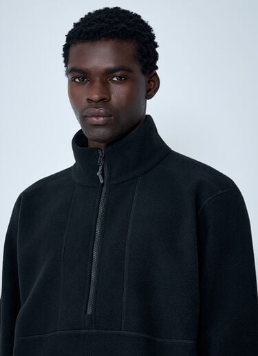 Half-Zip Fleece Sweatshirt GR10K Half-Zip Fleece Sweatshirt Black grk0162003