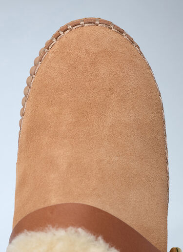 Chloé Nama Wedge Mule Brown chl0262034