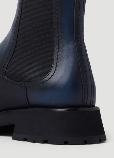 Alexander McQueen Chelsea Boots Navy amq0150014