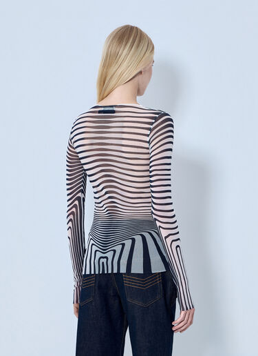 Jean Paul Gaultier Re-Edition The Body Morphing Top Grey jpg0264010