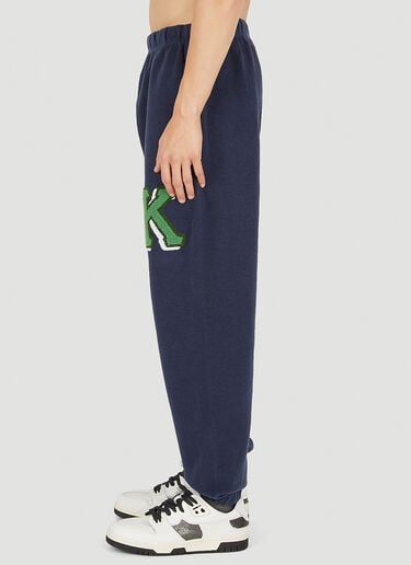 Kenzo Logo Patch Track Pants Navy knz0150040