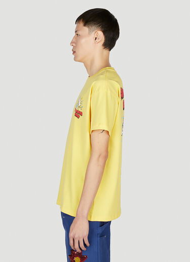 Sky High Farm Workwear 印花 T 恤 黄色 skh0352015